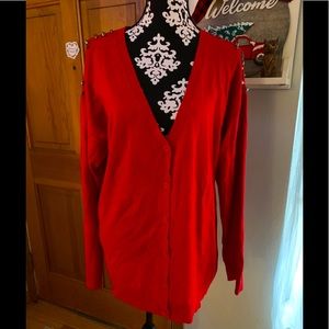 Iron First Red Spine sweater